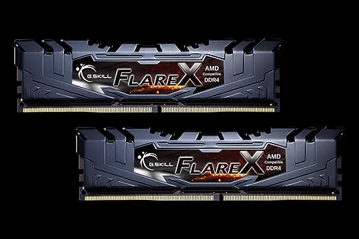 G.SKILL F4-3200C16D-16GFX 16GB (2 x 8GB)/ PC4-25600 / DDR4 3200 Mhz/ Timings 16-18-18-38/ Voltage 1.35V/ Flare X - Image 2