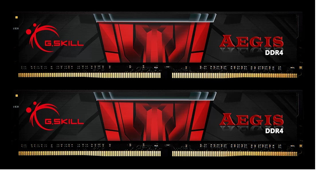 G.SKILL F4-3200C16D-32GIS 32GB (2 x 16GB)/ PC4-25600 / DDR4 3200 Mhz/ Timings 16-18-18-38/ Voltage 1.35V/ Aegis - Image 1