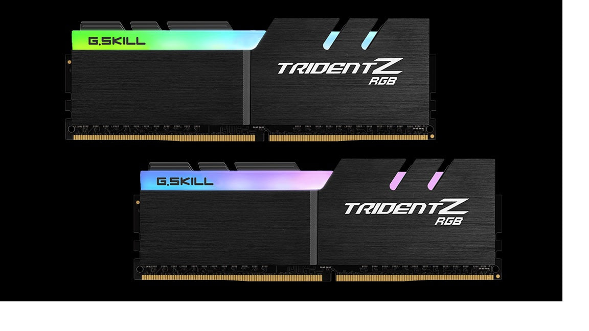 G.SKILL F4-3200C16D-32GTZRX 32GB (2 x 16GB)/ PC4-25600 / DDR4 3200 Mhz/ Timings 16-18-18-38/ Voltage 1.35V/ TZ R - Image 1