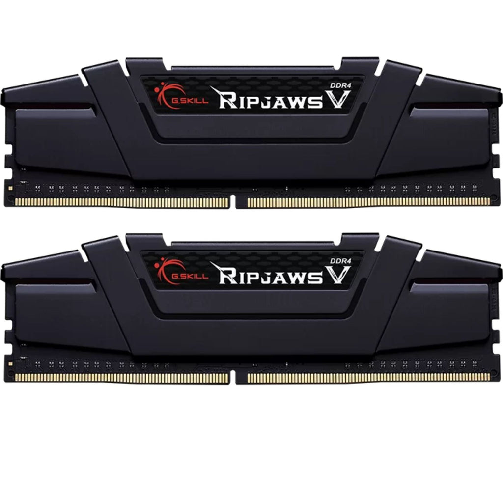 G.SKILL F4-4000C18D-16GVK 16GB (2 x 8GB)/ PC4-32000 / DDR4 4000 Mhz/ Timings 18-22-22-42/ Voltage 1.35V/ RipjawsV - Image 1