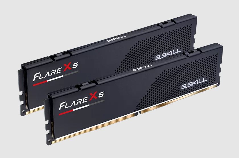 G.SKILL F5-6000J3636F32GX2-FX5 64GB (2 x 32GB)/ DDR5 6000 MT/s/ Timings 36-36-36-96/ Voltage 1.35 V/ Flare X5 / EXPO/XMP 3.0 - Image 1