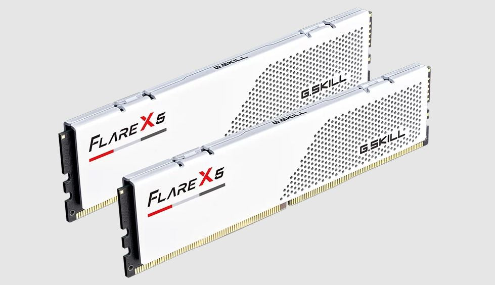 G.SKILL F5-6000J2836G16GX2-FX5W 32GB (2 x 16GB)/ DDR5 6000 MT/s/ Timings 28-36-36-96/ Voltage 1.40 V/ EXPO/ Flare X5 - Image 2