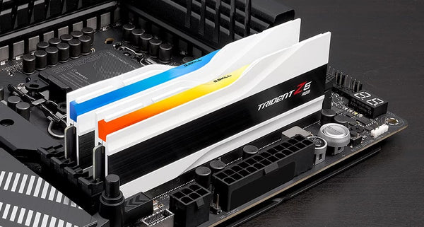 G.SKILL F5-6000J3636F16GX2-TZ5RW 32GB (2 x 16GB)/ DDR5 6000 MT/s/ Timings 36-36-36-96/ Voltage 1.35V/ TZ5 RGB