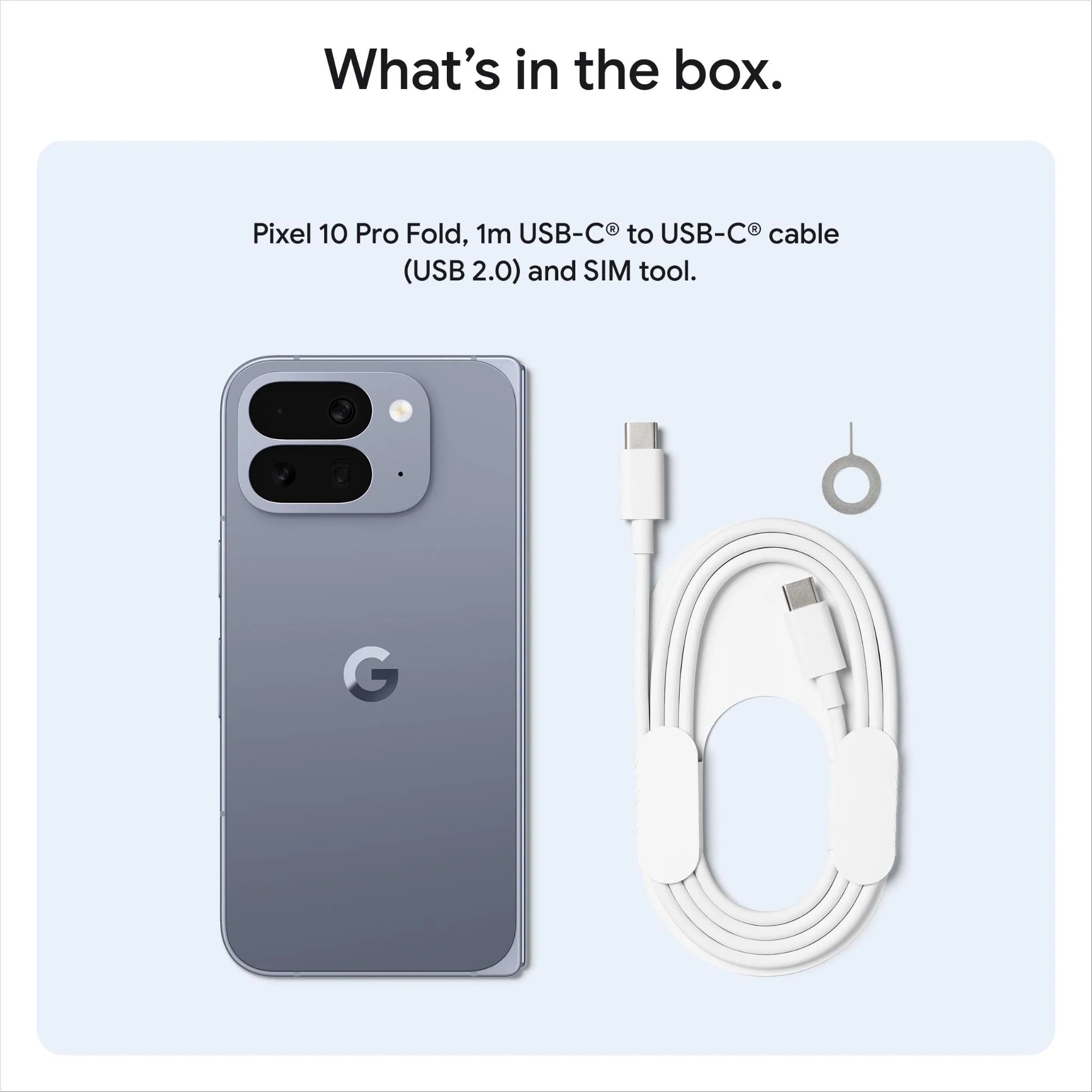 Google Pixel 10 Pro Fold 5G 256GB - MoonStone (GA10091-US )*AU STOCK*, 8*, OLED,120Hz, 16GB/256GB, 48MP/10MP, Single+ eSIM, 5015mAh, 2 Years Warranty - Image 4