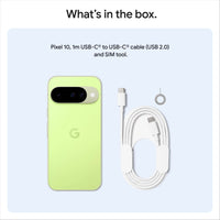 Google Pixel 10 5G 128GB - Lemongrass (GA10215-CA) *AU STOCK*, 6.3", OLED, 120Hz, 12GB/128GB, 48MP/10.5MP, Single+ eSIM, 4970mAh, 2 Years Warranty - Image 4