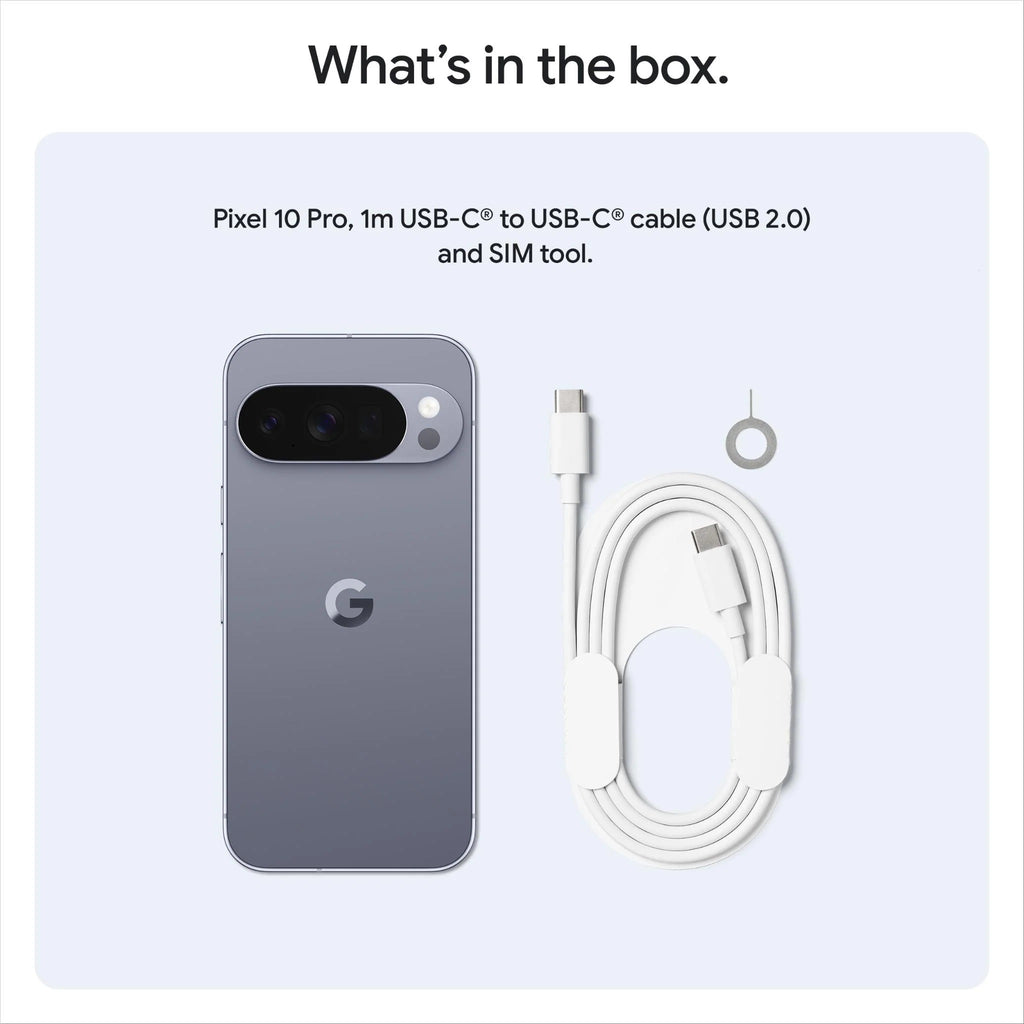 Google Pixel 10 Pro 5G 128GB - MoonStone (GA10313-CA)*AU STOCK*, 6.3", OLED, 120Hz, 16GB/128GB, 50MP/42MP, Single+ eSIM, 4870mAh, 2 Years Warranty - Image 4