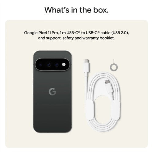 Google Pixel 11 Pro XL 5G 512GB - Obsidian(GA11752-CA) *AU STOCK*, 6.8", OLED, 120Hz, 16GB/512GB, 50MP/42MP, Single+ eSIM, 5115mAh, 2 Years Warranty - Image 4