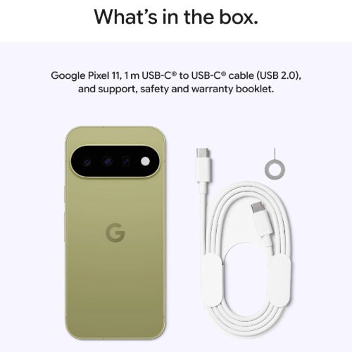 Google Pixel 11 5G 256GB - Pistachio(GA11814-CA) *AU STOCK*, 6.3" OLED, 120Hz, 12GB/256GB, 48MP/10.5MP, Single+ eSIM, 4985mAh, 2 Years Warranty - Image 4