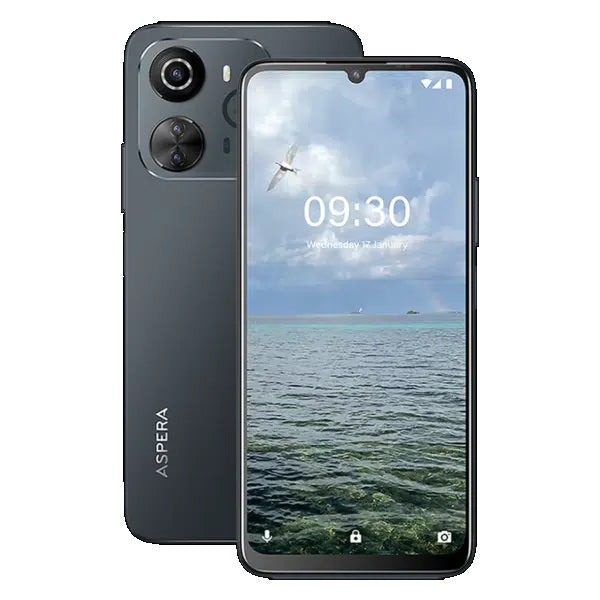 Aspera AS-10 4G 128GB - Night Sky(P02243101) *AU STOCK*, 6.7", 4GB/128GB, 50MP/8MP, Dual SIM, 5000mAh, 1 Year Warranty