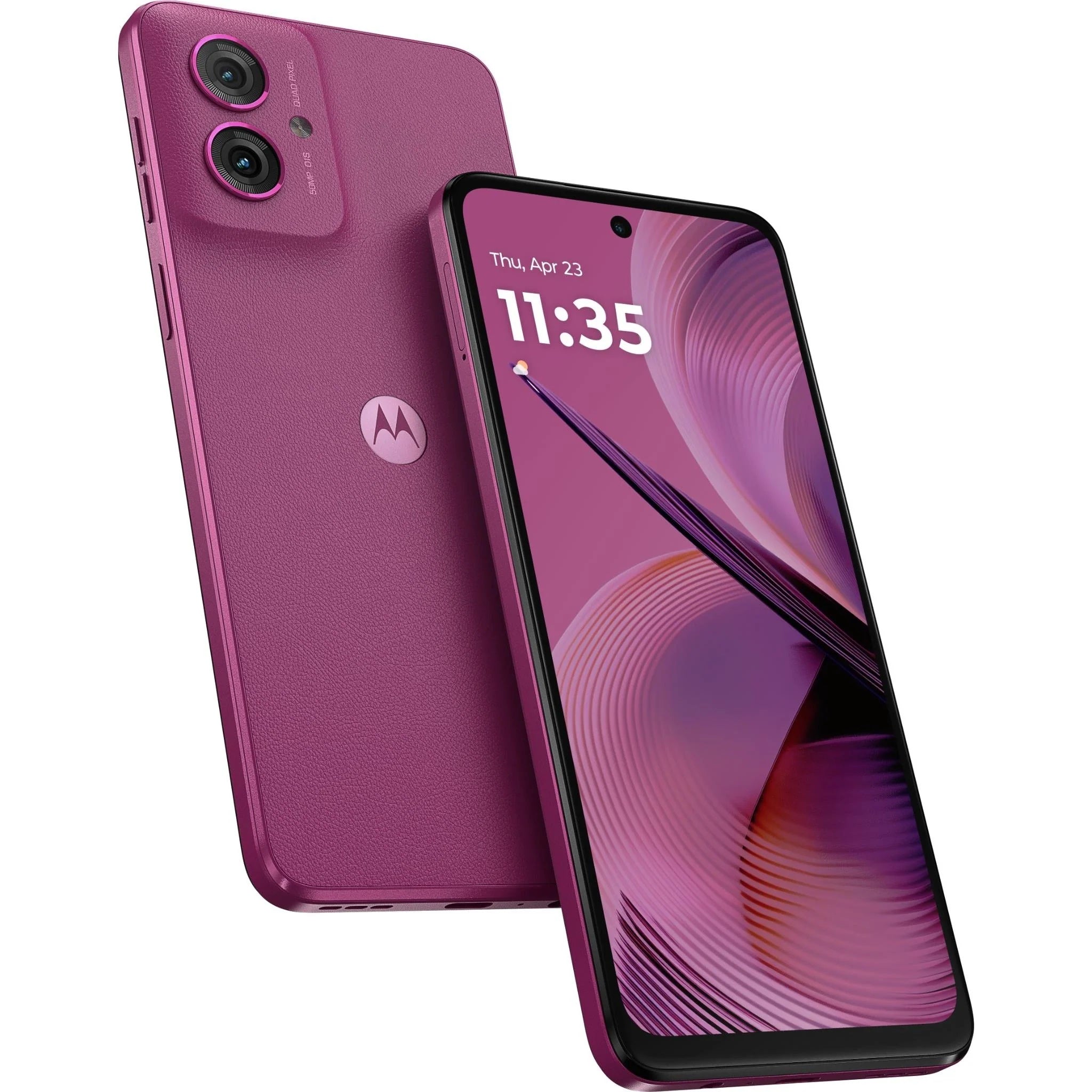 Motorola Moto G55 5G 128GB - Twilight Purple,*AU STOCK,6.5", Full HD+120Hz, 4GB/128GB, 50MP/16MP, Dual SIM, 5000mAh, 1 Year Warranty - Image 1