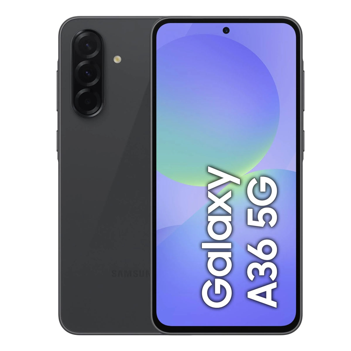 Samsung Galaxy A36 5G 128GB - Awesome Black *AU STOCK*, 6.7", Super AMOLED, 120Hz, 6GB/128GB, 50MP/12MP, Single+ eSIM, 5000mAh, 2 Years Warranty - Image 1