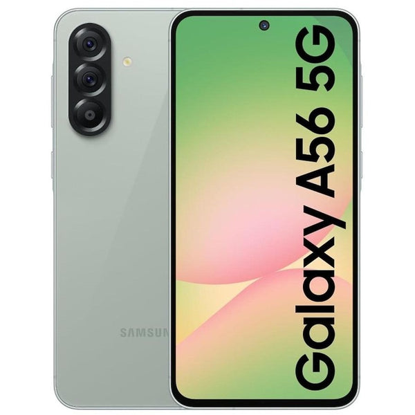 Samsung Galaxy A56 5G 128GB - Awesome Olive *AU STOCK*, 6.7", Super AMOLED,120Hz, 8GB/128GB, 50MP/12MP, Single+ eSIM, 5000mAh, 2 Years Warranty