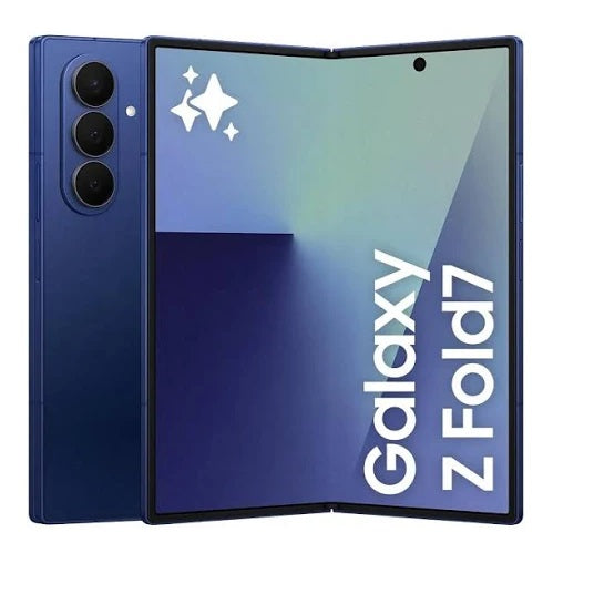 Samsung Galaxy Z Fold7 5G 512GB - Blue Shadow *AU STOCK*, 8.0", QXGA+, 120Hz, 12GB/512GB, 200MP/10MP, Single+ eSIM, 4400mAh, 2 Years Warranty - Image 1