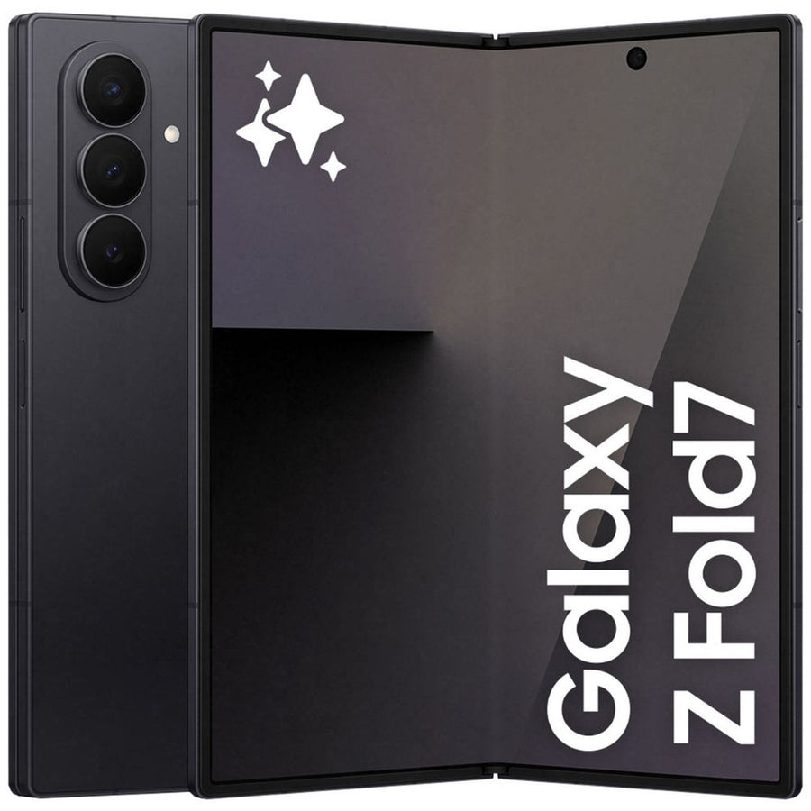 Samsung Galaxy Z Fold7 5G 256GB - Jet Black *AU STOCK*, 8.0", QXGA+, 120Hz, 12GB/256GB, 200MP/10MP, Single+ eSIM, 4400mAh, 2 Years Warranty