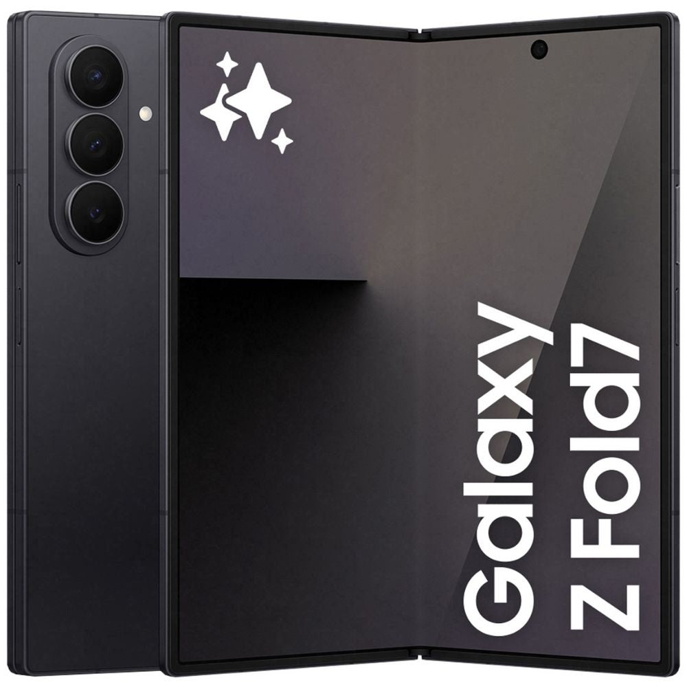 Samsung Galaxy Z Fold7 5G 256GB - Jet Black *AU STOCK*, 8.0", QXGA+, 120Hz, 12GB/256GB, 200MP/10MP, Single+ eSIM, 4400mAh, 2 Years Warranty - Image 1