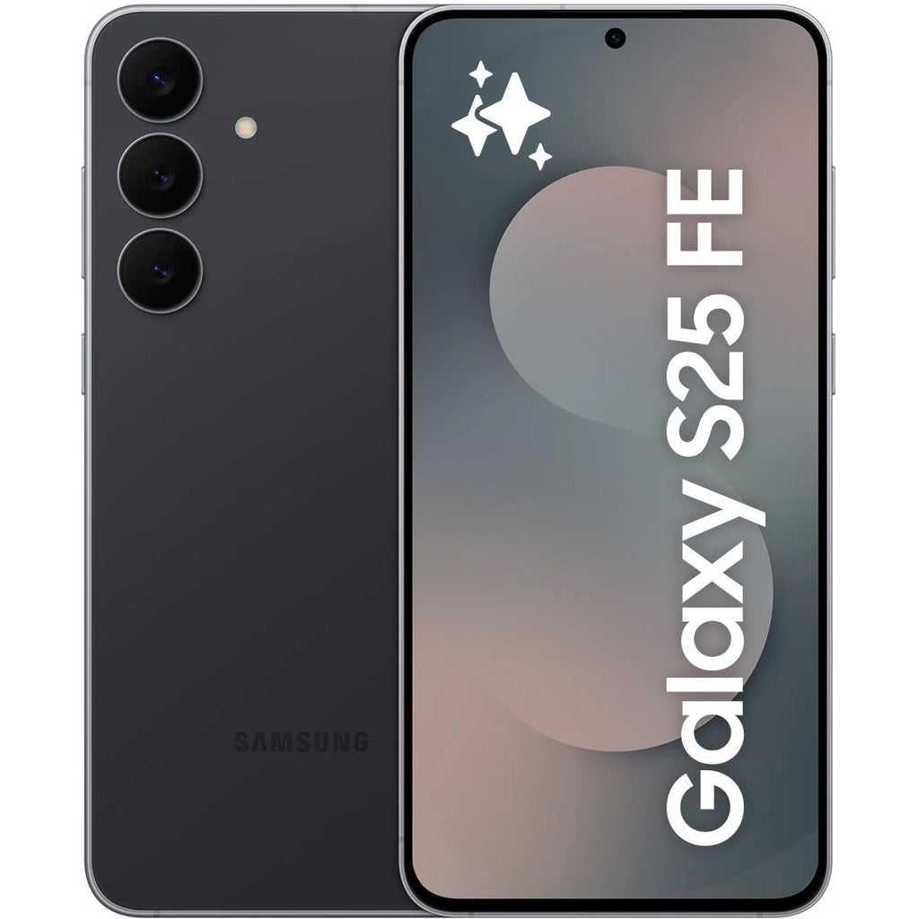 Samsung Galaxy S25 FE 5G 256GB - Jet Black *AU STOCK*, 6.7", Full HD+, 120Hz, 8GB/256GB, 50MP/12MP, Single+ eSIM, AI, 4900mAh, 2 Years Warranty - Image 1