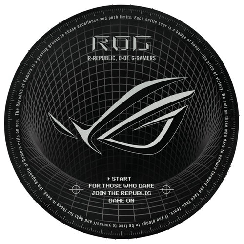 ASUS ROG Cosmic Mat II, floor mat, black, 87% rubber, 13% polyester, 117 cm length - Image 1
