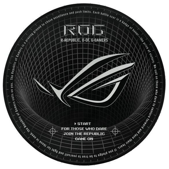ASUS ROG Cosmic Mat II, floor mat, black, 87% rubber, 13% polyester, 117 cm length - Image 3