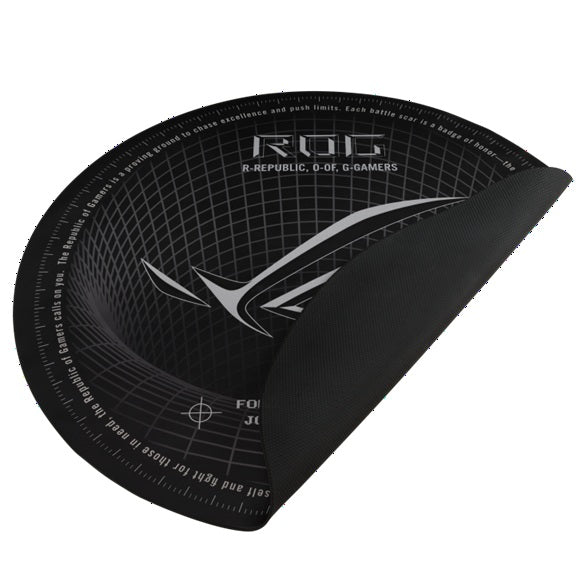 ASUS ROG Cosmic Mat II, floor mat, black, 87% rubber, 13% polyester, 117 cm length - Image 2