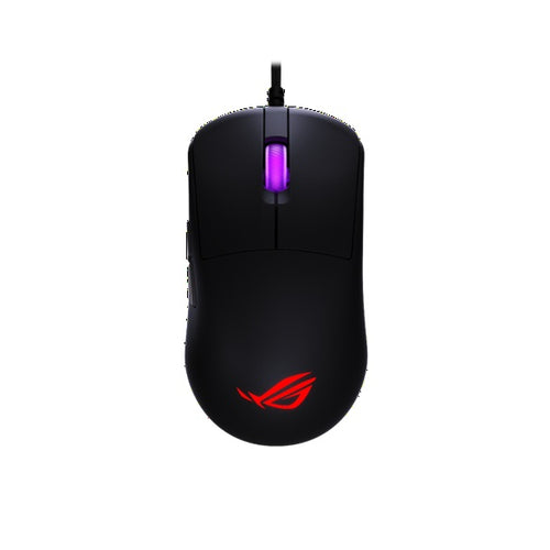 ASUS ROG Harpe Mini Core Gaming Mouse - Black, wired USB, ROG Micro Switch II, 1000Hz, RGB LED, AURA Sync, paracord cable - Image 1