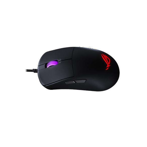 ASUS ROG Harpe Mini Core Gaming Mouse - Black, wired USB, ROG Micro Switch II, 1000Hz, RGB LED, AURA Sync, paracord cable - Image 3