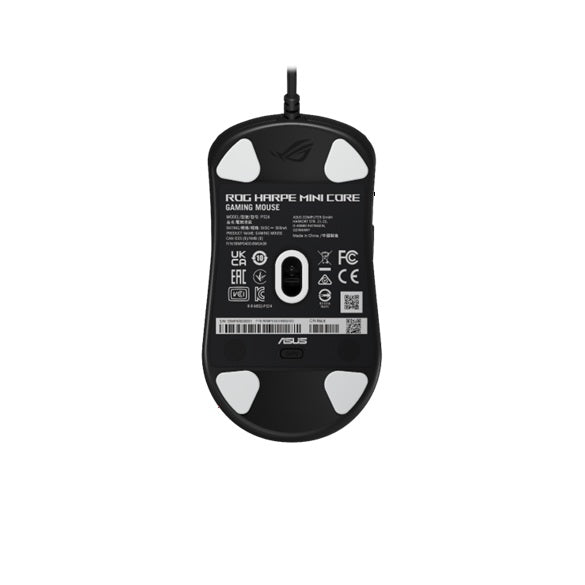 ASUS ROG Harpe Mini Core Gaming Mouse - Black, wired USB, ROG Micro Switch II, 1000Hz, RGB LED, AURA Sync, paracord cable - Image 4