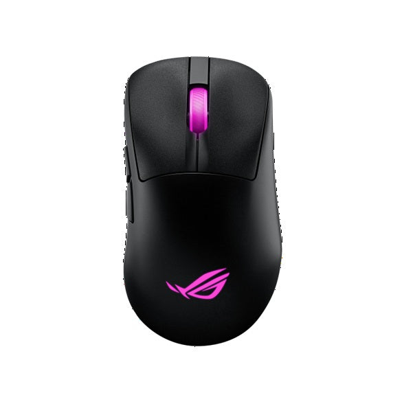 ASUS ROG Keris II Origin Gaming Mouse Black, ROG Micro Switch II, USB/Bluetooth/RF 2.4GHz, 8000 Hz, AURA Sync, 2 m paracord - Image 1