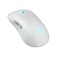 ASUS ROG Keris II Origin Gaming Mouse Moonlight White, ROG Micro Switch II, USB/Bluetooth/RF 2.4GHz, 8000 Hz, AURA Sync, 2 m paracord - Image 3