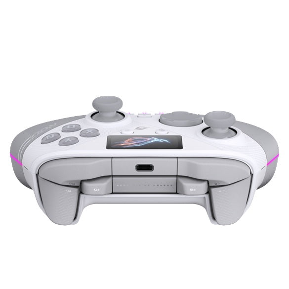 ASUS ROG Raikiri II Pro PC WL - White, 8K polling, TMR joysticks, 2.4GHz/Bluetooth 5, dual-mode triggers, 79-hour battery, USB-C - Image 3