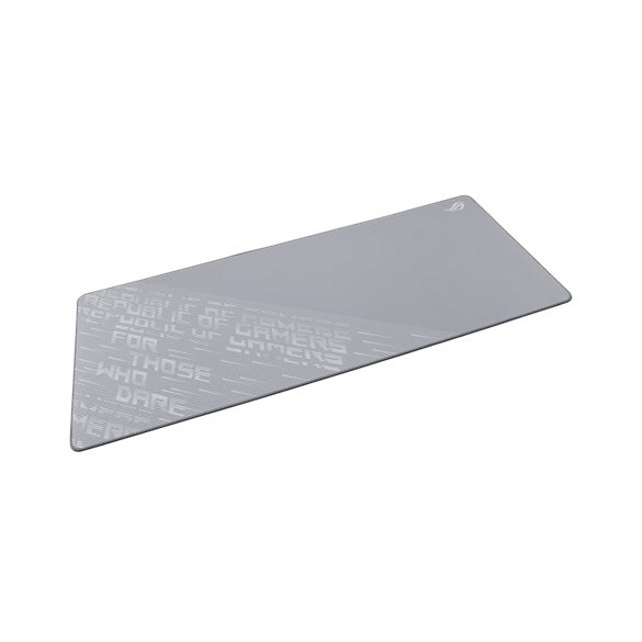 ASUS ROG Scabbard II Arctic Gray XXL Mouse Pad, 900x400x3mm, cloth, rubber base, water/oil/dust-repellent, anti-fray - Image 2