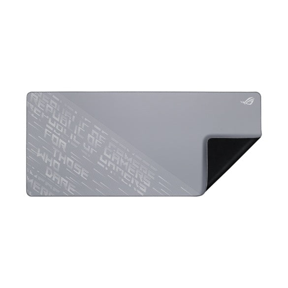 ASUS ROG Scabbard II Arctic Gray XXL Mouse Pad, 900x400x3mm, cloth, rubber base, water/oil/dust-repellent, anti-fray - Image 4