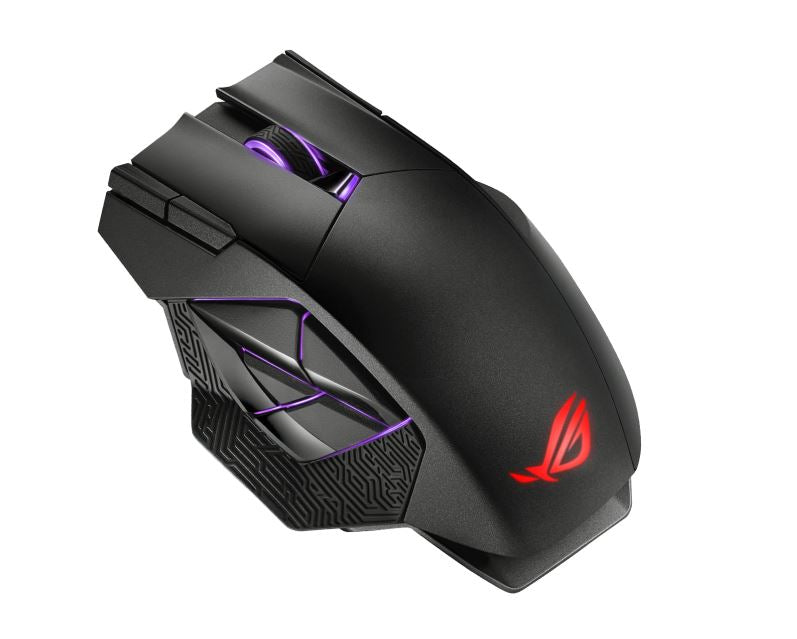 ASUS ROG Spatha X Gaming Mouse 19,000 dpi,Exclusive Push-Fit Switch Sockets, ROG Micro Switches, ROG Paracord and Aura Sync RGB lighting - Image 2