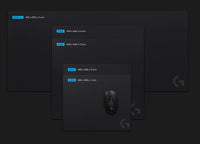 (LS) Logitech G640 Large Cloth Gaming Mouse Pad Classic Size 40 cm x 46 cm 3 mm Low Profile Hard Surface - Image 4