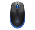 Logitech M190 Full-Size Wireless Mouse - BLUE from up to 10 meters away 1000 dpi,  ONE AA- 18 months of worry-free usage - Image 1