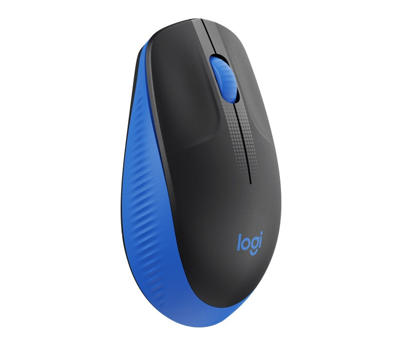 Logitech M190 Full-Size Wireless Mouse - BLUE from up to 10 meters away 1000 dpi,  ONE AA- 18 months of worry-free usage - Image 2