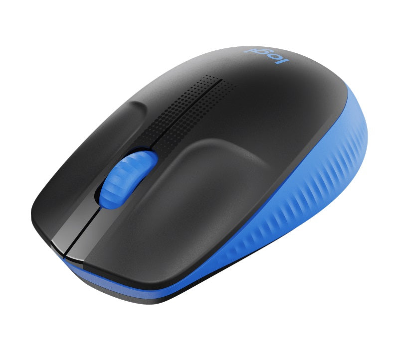 Logitech M190 Full-Size Wireless Mouse - BLUE from up to 10 meters away 1000 dpi,  ONE AA- 18 months of worry-free usage - Image 3