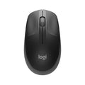 Logitech M190 Full-Size Wireless Mouse - Charcoal - Image 1