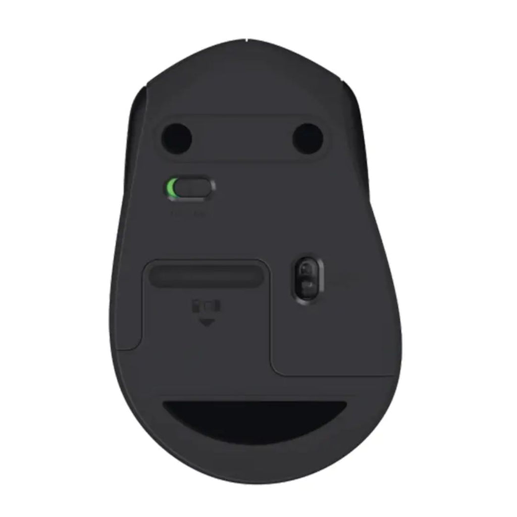Logitech M331 SILENT PLUS  Wireless Mouse Black  DPI (Min/Max): 1000±  1-Year Limited Hardware Warranty - Image 3