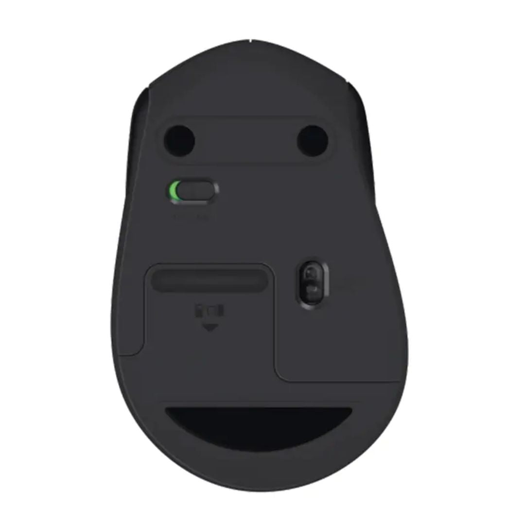 Logitech M331 SILENT PLUS  Wireless Mouse Black  DPI (Min/Max): 1000±  1-Year Limited Hardware Warranty - Image 3