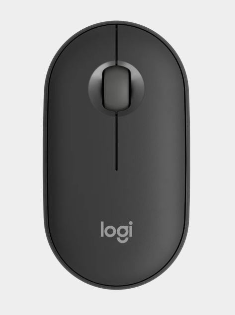 Logitech Pebble M350S Wireless Optical Mouse Graphite 1000 dpi  Bluetooth Low Energy - Image 1