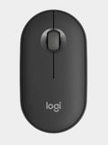 Logitech Pebble M350S Wireless Optical Mouse Graphite 1000 dpi  Bluetooth Low Energy - Image 1