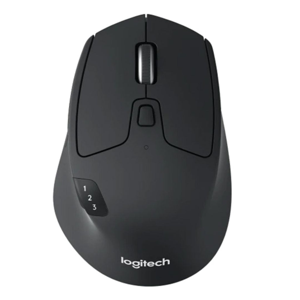 Logitech M720 Triathlon Multi-Device Wireless Bluetooth Mouse with Flow Cross-Computer Control & File Sharing for PC & Mac Easy-Switch up to 3 Devices - Image 2
