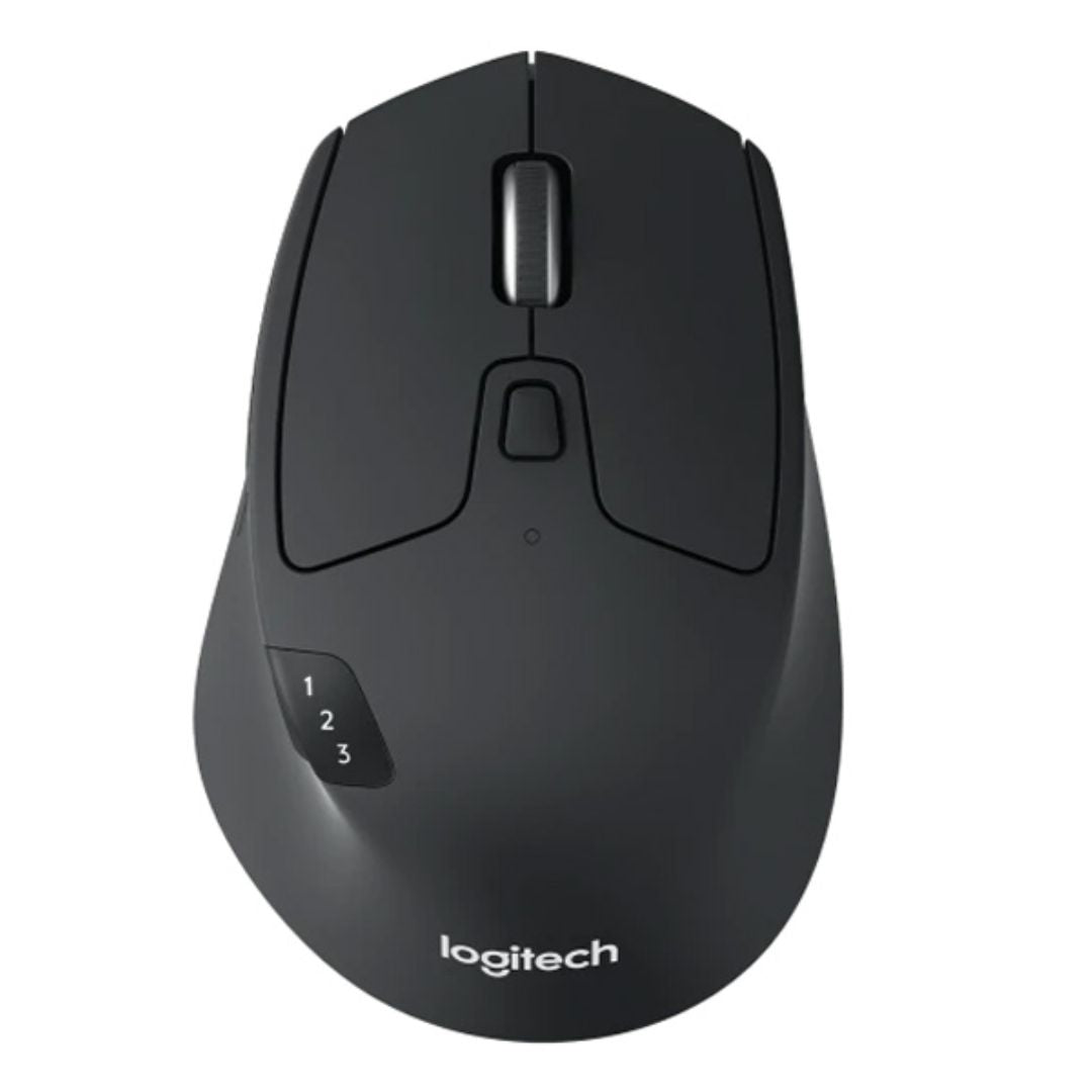 Logitech M720 Triathlon Multi-Device Wireless Bluetooth Mouse with Flow Cross-Computer Control & File Sharing for PC & Mac Easy-Switch up to 3 Devices - Image 2