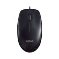 Logitech M90 USB Wired Optical Mouse 1000dpi for PC Laptop Mac Full Size Comfort smooth mover ~B100 - Image 1