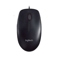 Logitech M90 USB Wired Optical Mouse 1000dpi for PC Laptop Mac Full Size Comfort smooth mover ~B100 - Image 5