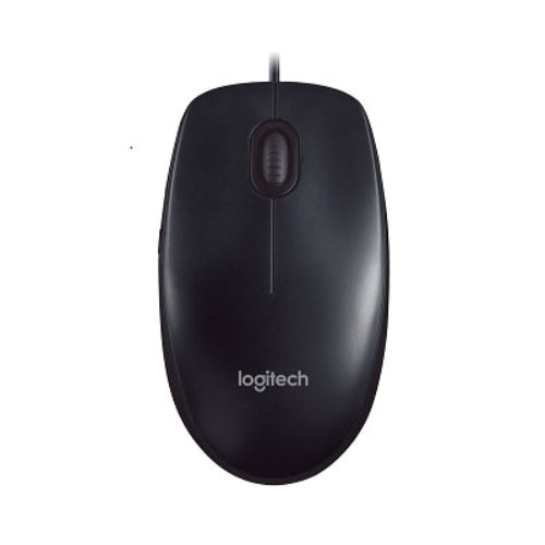 Logitech M90 USB Wired Optical Mouse 1000dpi for PC Laptop Mac Full Size Comfort smooth mover ~B100 - Image 5