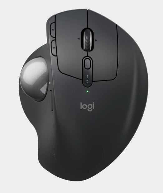 Logitech MX Ergo S SILENT Wireless trackball USB-C charging mouse - Image 1