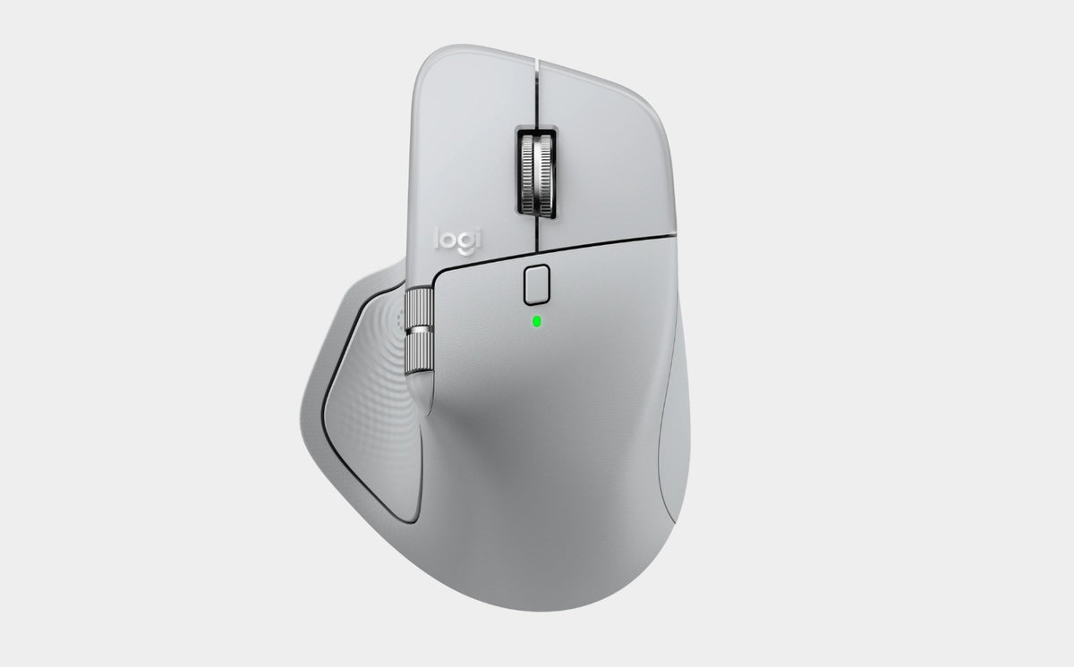 Logitech MX Master 4 Wireless Mouse - Pale Grey - Image 5