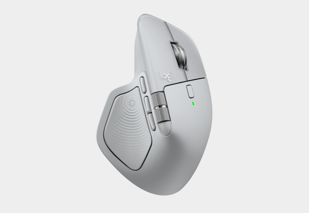 Logitech MX Master 4 Wireless Mouse - Pale Grey - Image 2