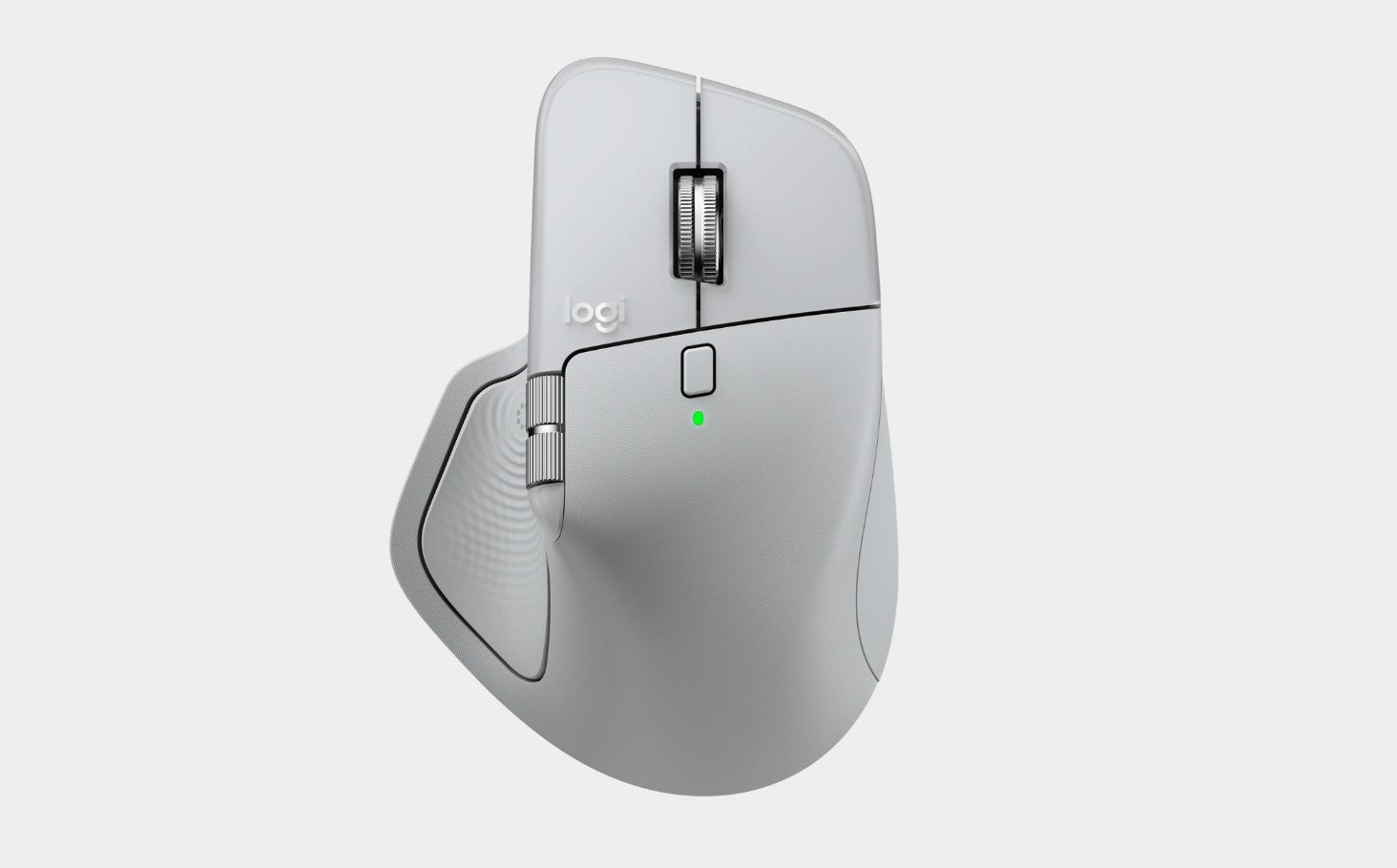 Logitech MX Master 4 Wireless Mouse - Pale Grey - Image 5